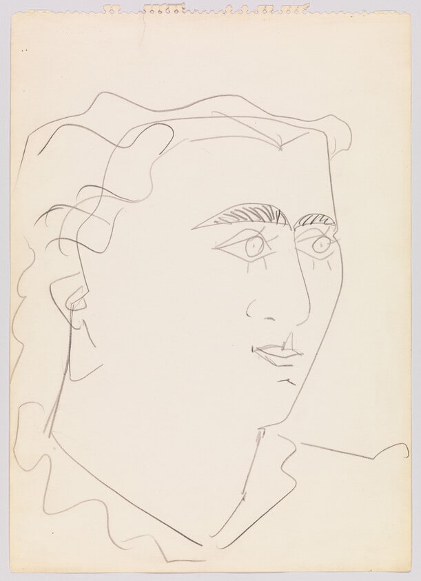 Untitled (woman's head)
