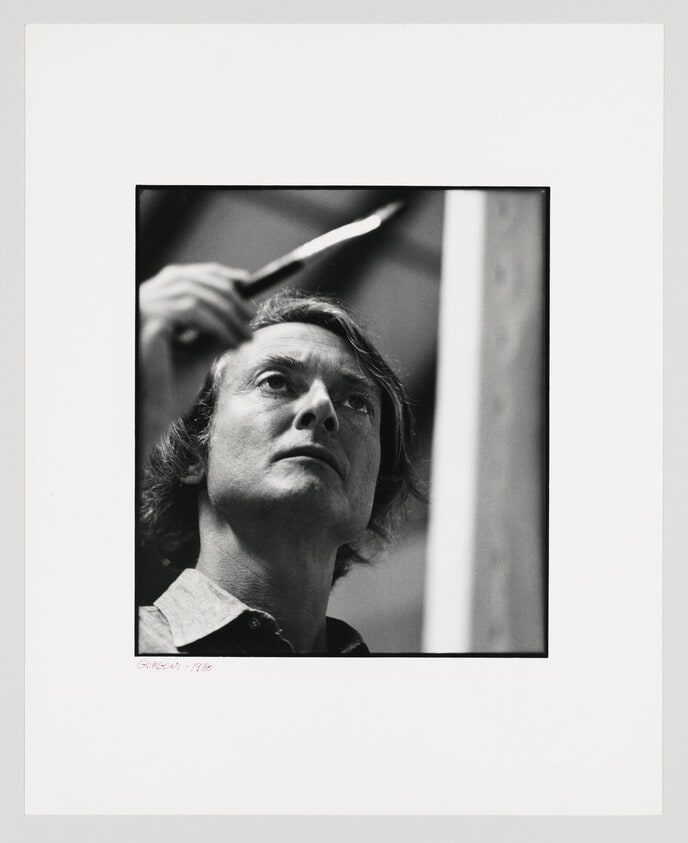 Portrait of artist (Roy Lichtenstein)