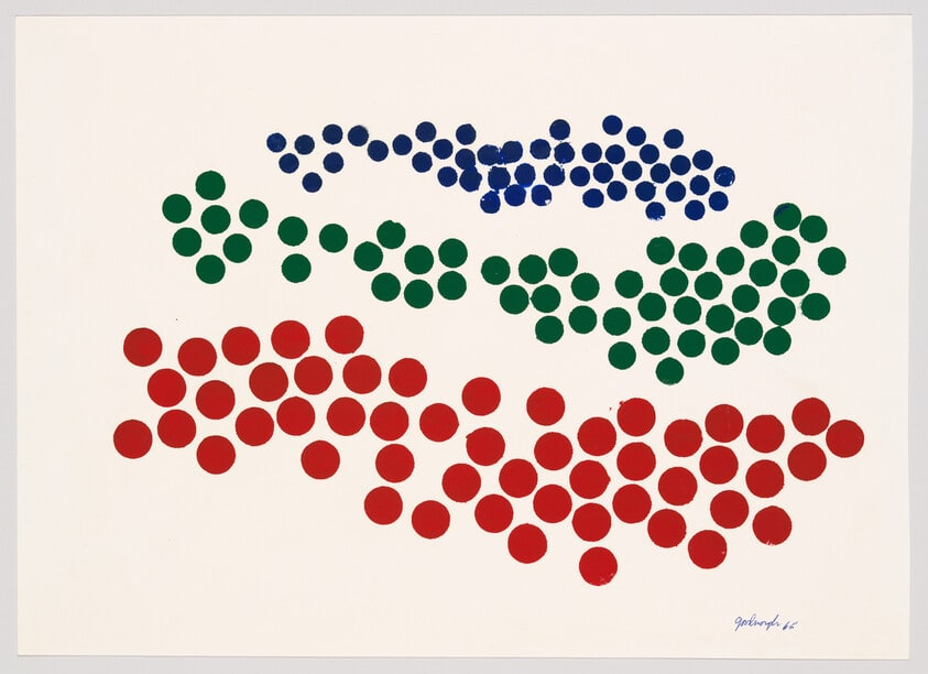 Blue, Green and Red Circles