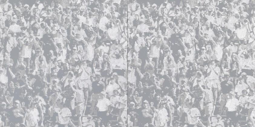Cheering Crowd