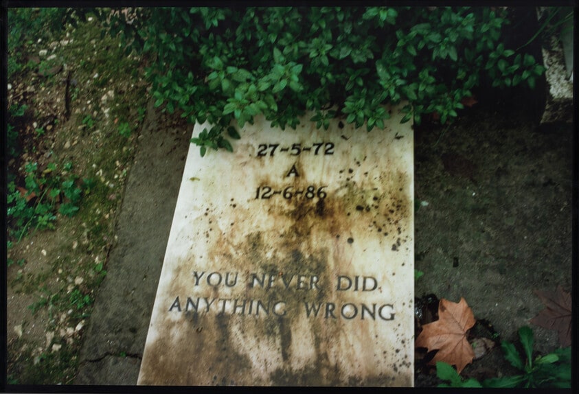 Gravestone in Pet Cemetery, Lisbon, Portugal