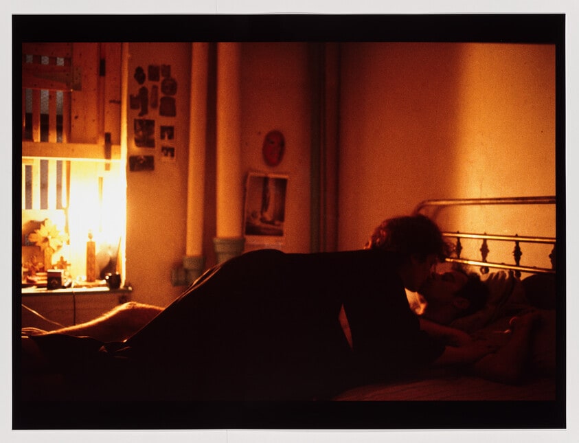 Self Portrait on Top of Brian Kissing, NYC