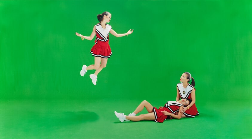 Untitled (Three Asian Cheerleaders)