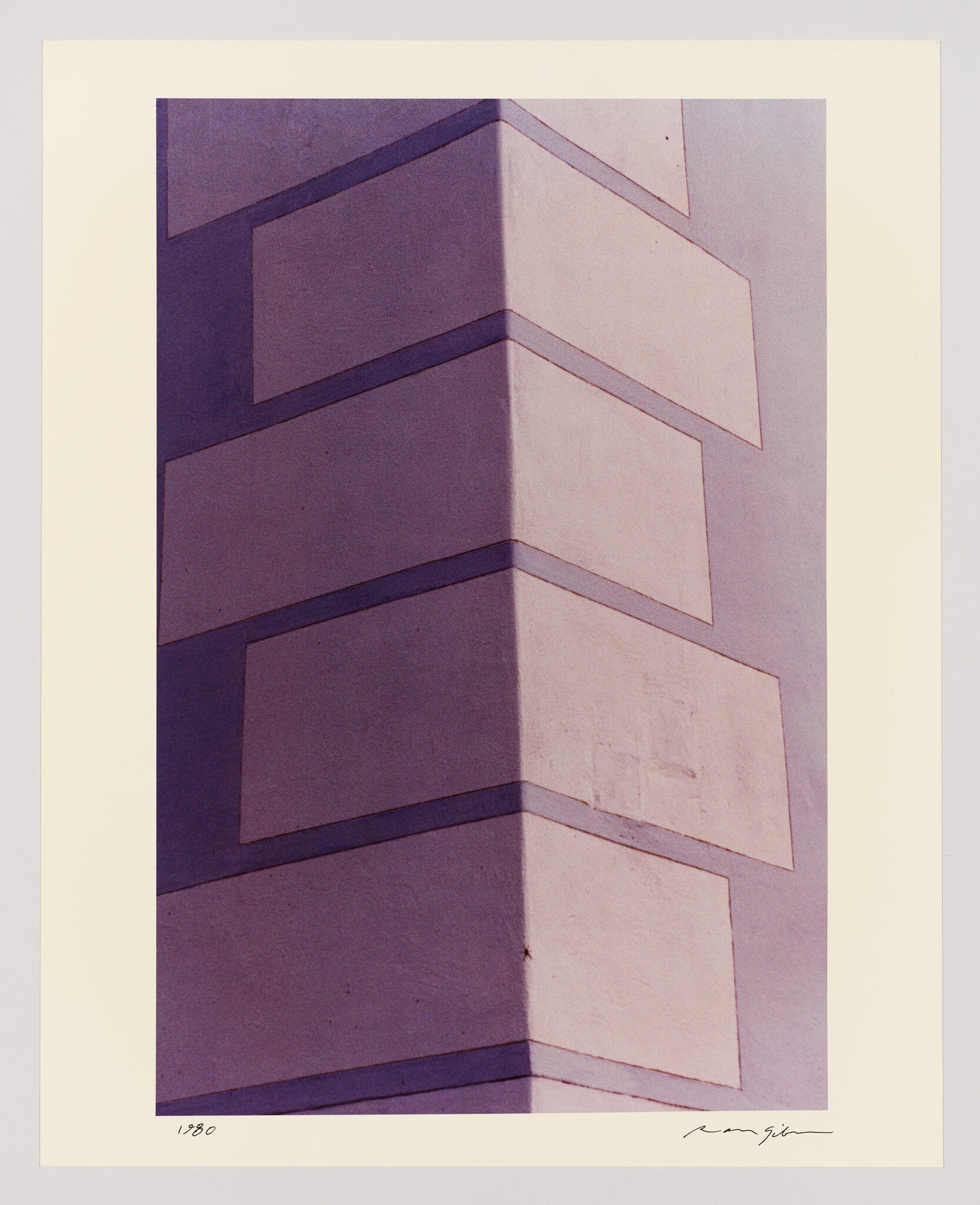 Architectural Detail (Pink and Purple)