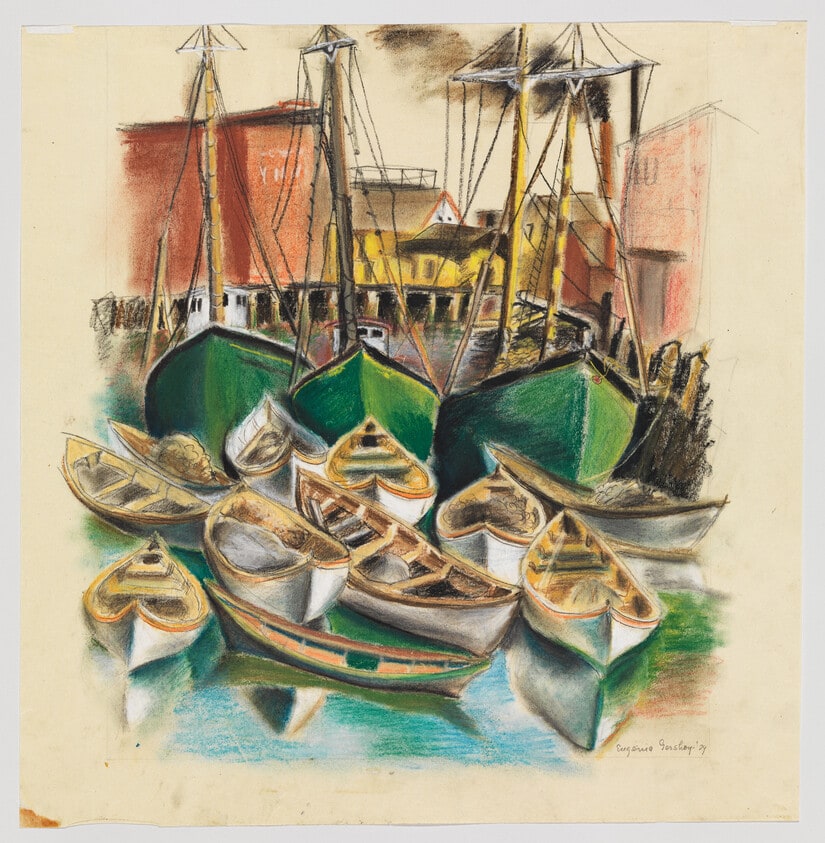 Fishing Boats at Gloucester