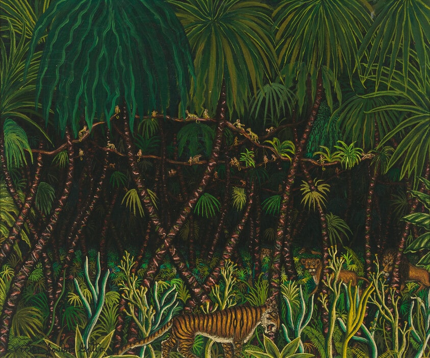 Tiger in the Jungle