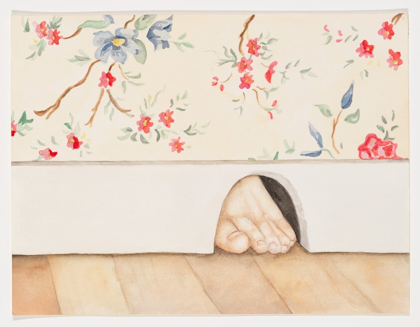 Untitled (Foot in Mouse Hole)