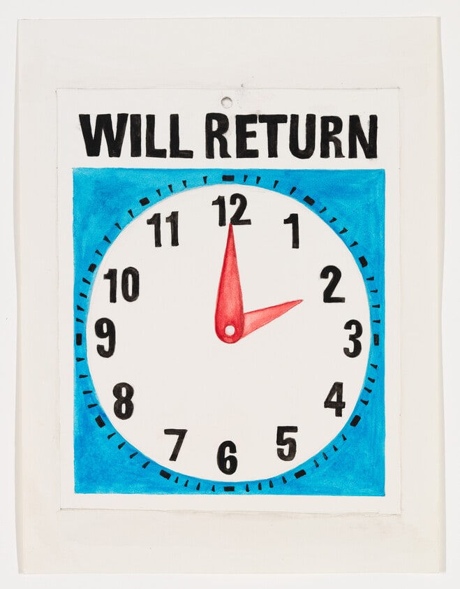Untitled (Will Return)