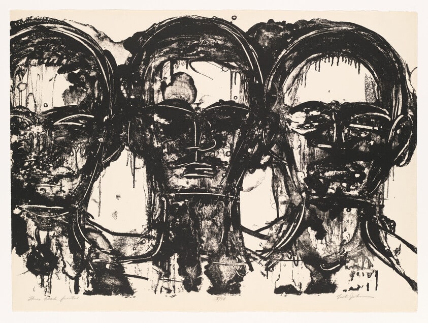 Three Heads, Frontal