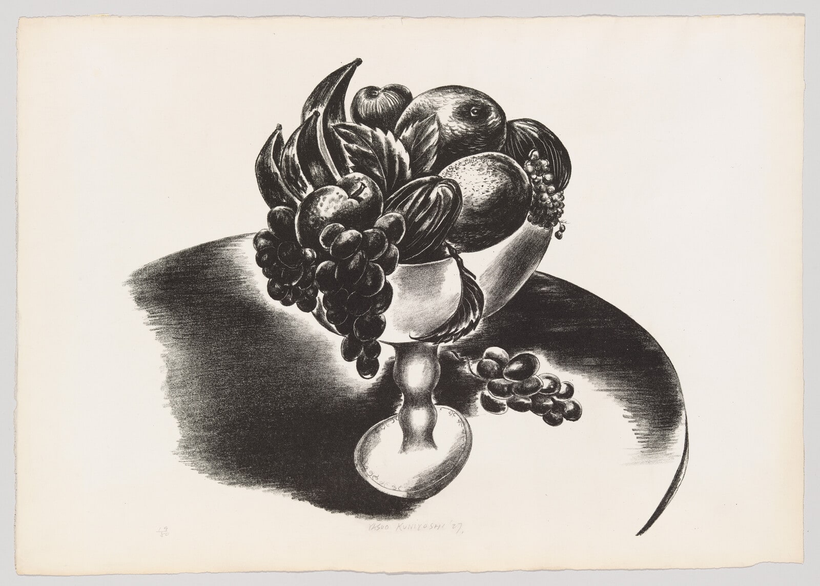 Fruit in White Bowl