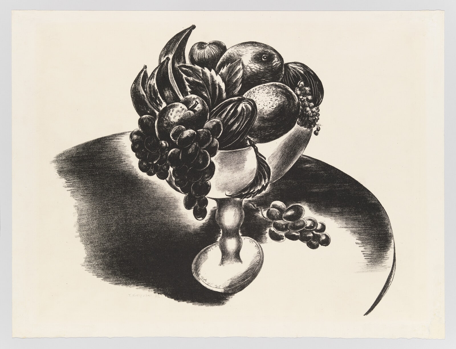 Fruit in White Bowl