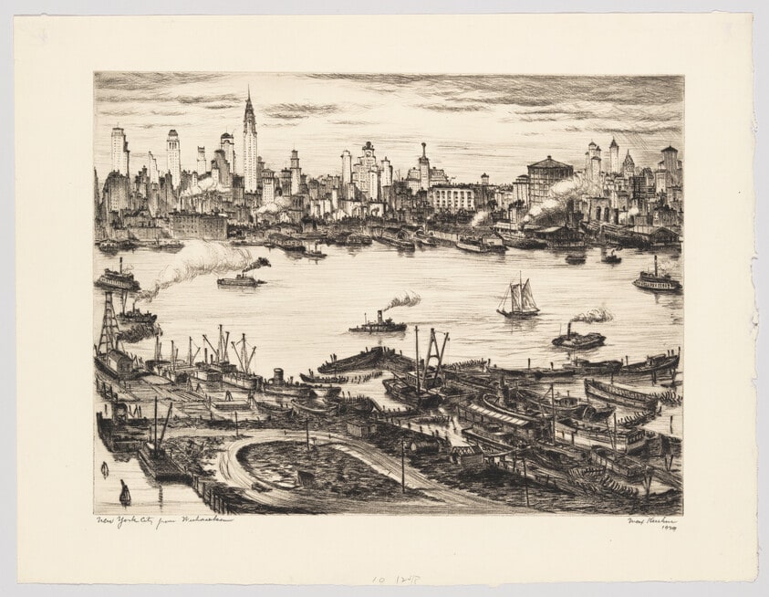 New York City from Weehawken