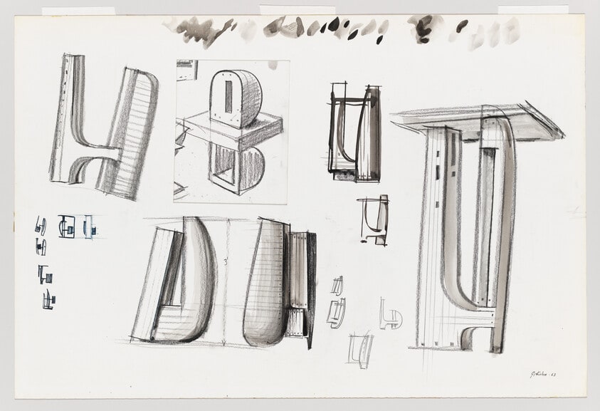 Untitled (studies for sculpture)