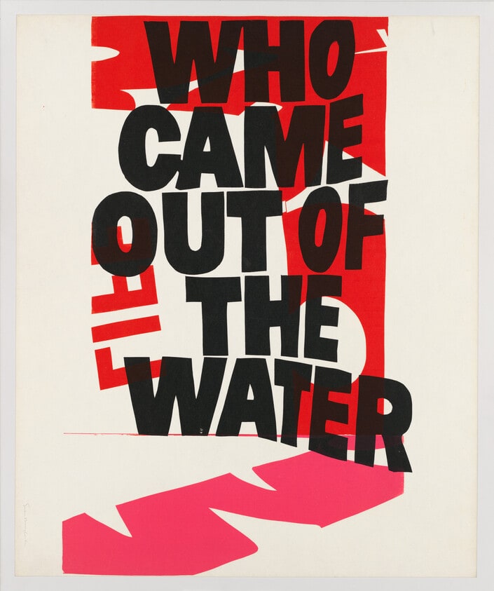 Who Came Out Of The Water