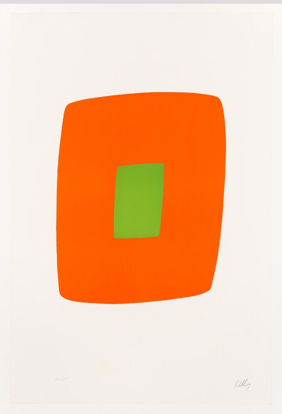 Orange with Green