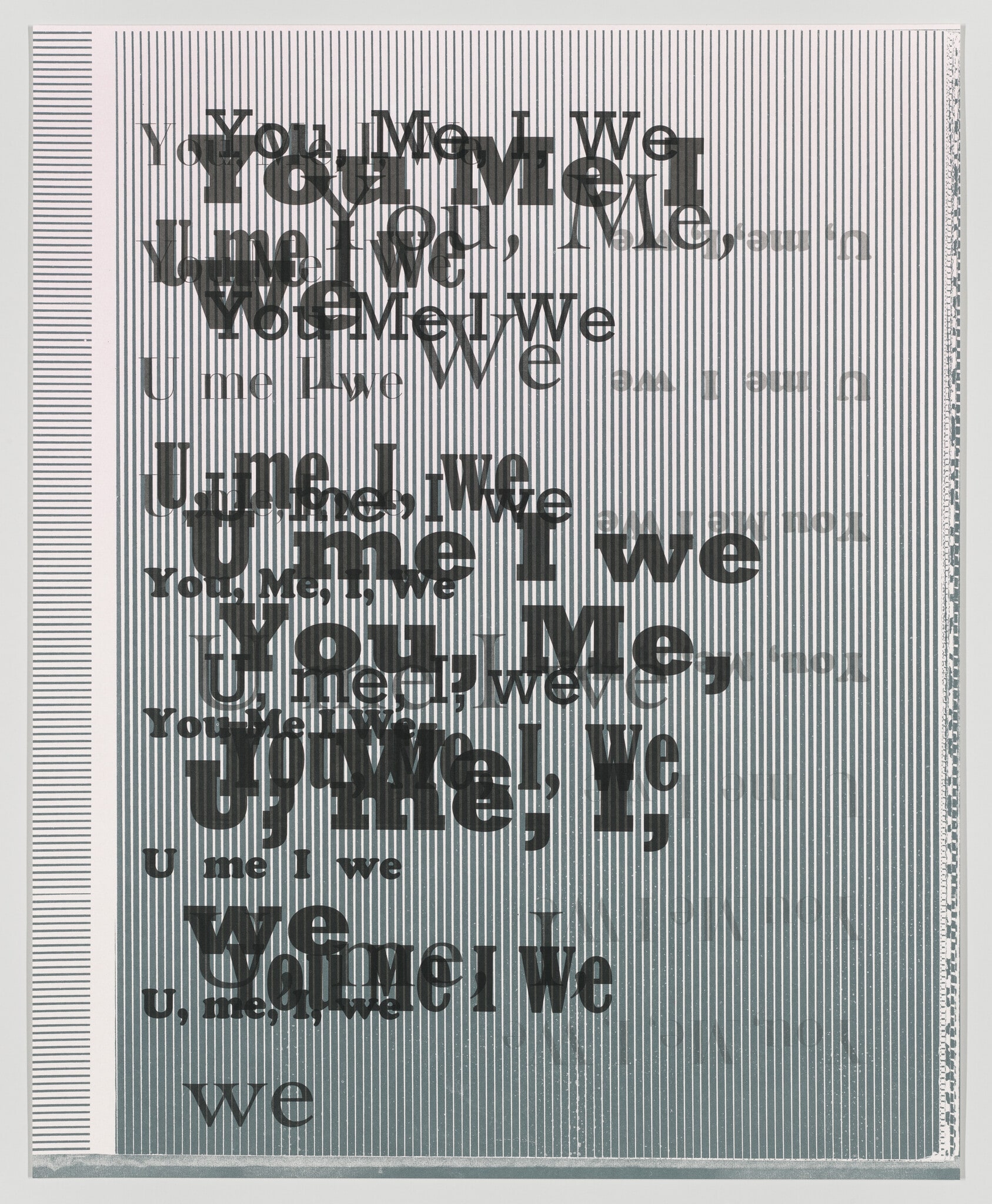 You, Me, I, We
