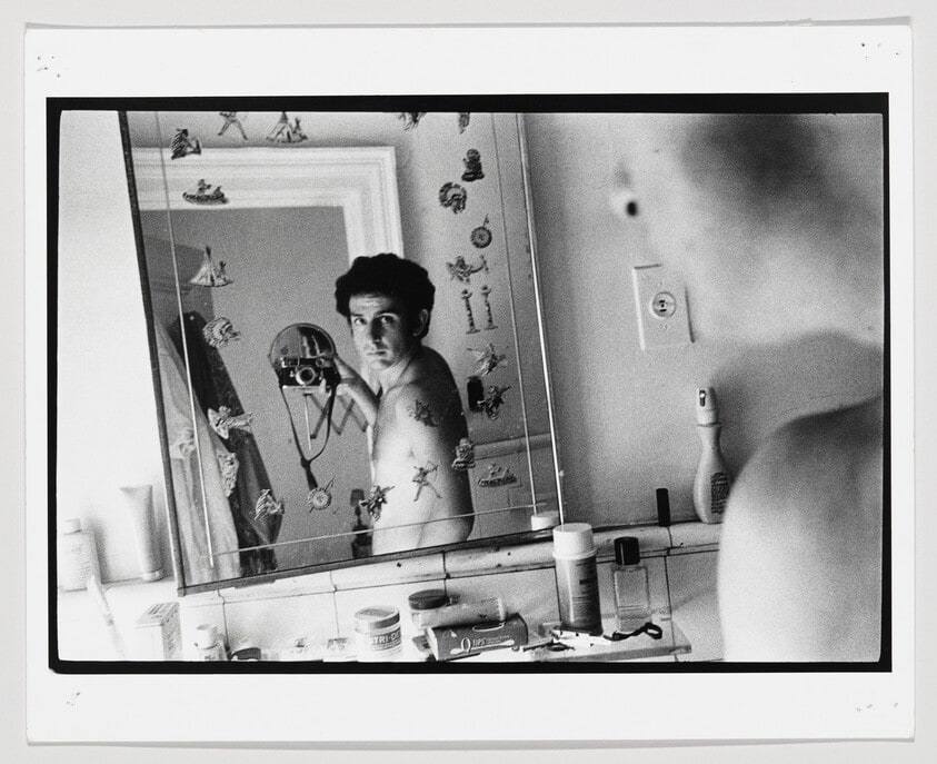Self Portrait in Mary Frank's Bathroom, NYC