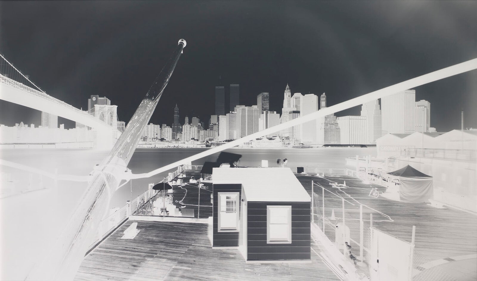 The Appropriation of Manhattan, Fulton Ferry Landing, Brooklyn, New York, II: May 20, 1996