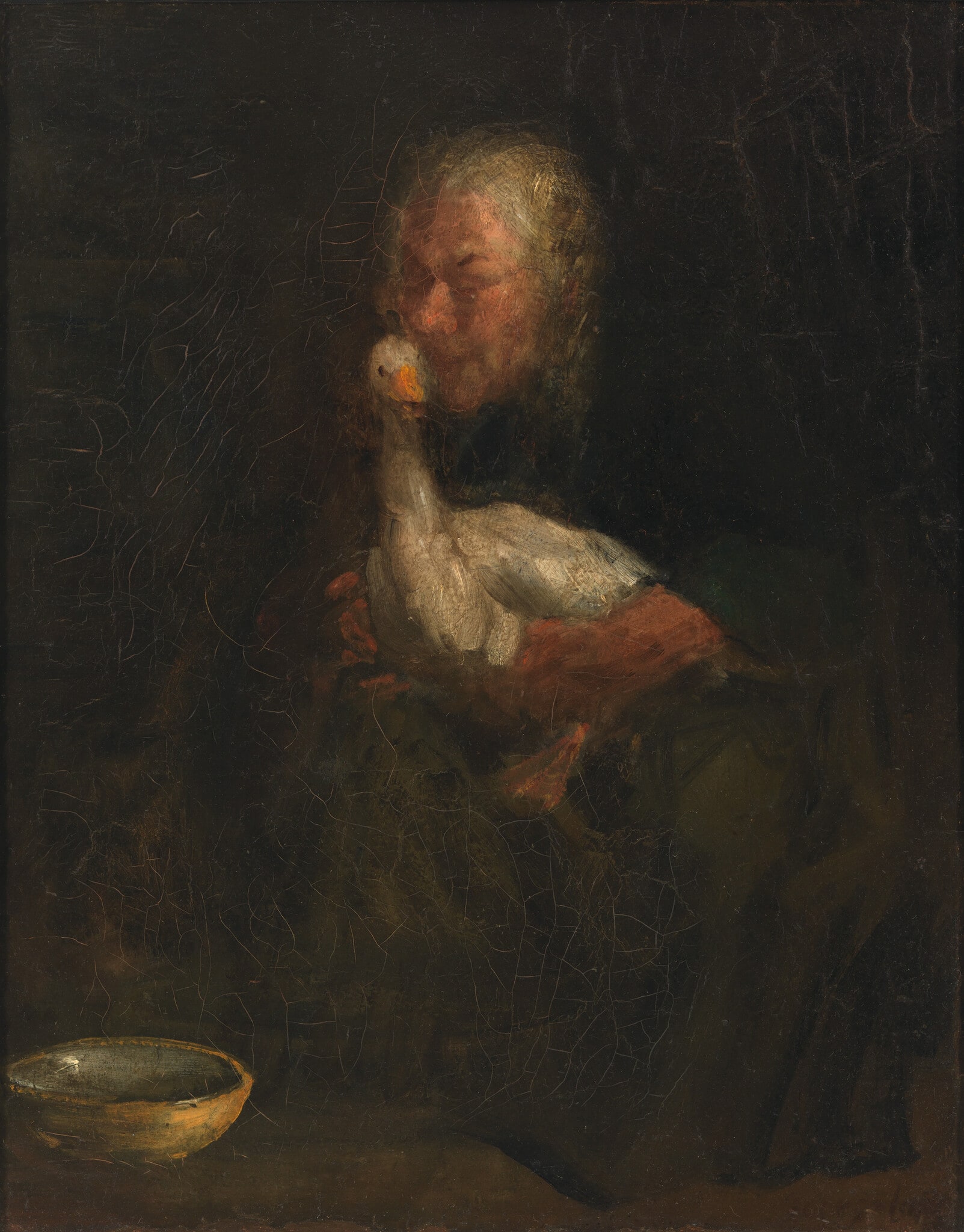 Woman with Goose