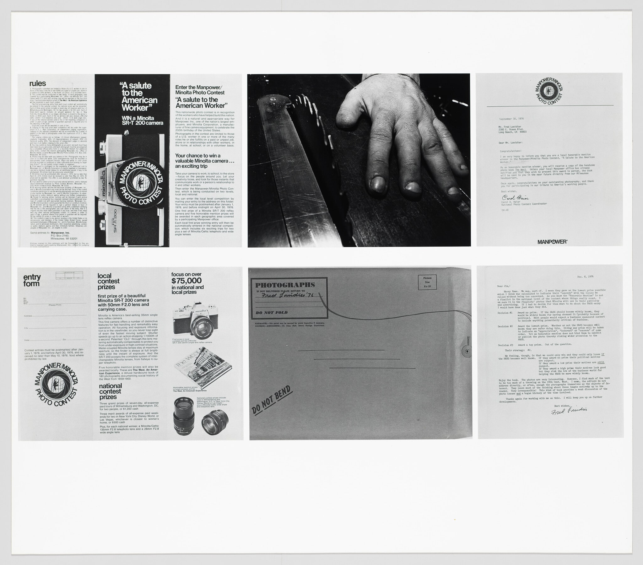 The Health and Safety Game: (Image of hand at upper center)