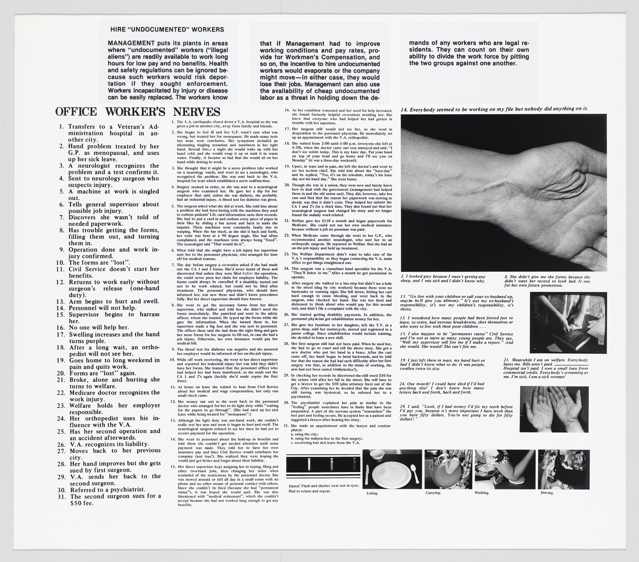 The Health and Safety Game: Office Worker's Nerve