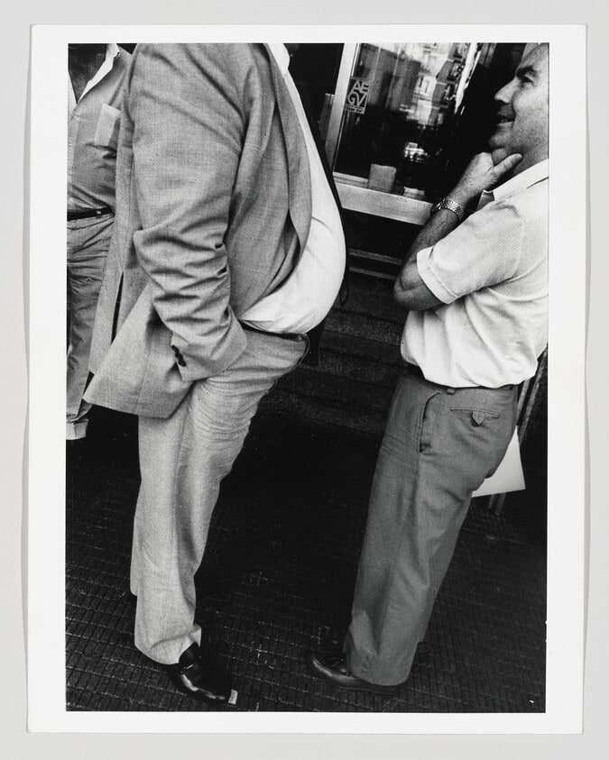 Untitled (Fat man and skinny man)