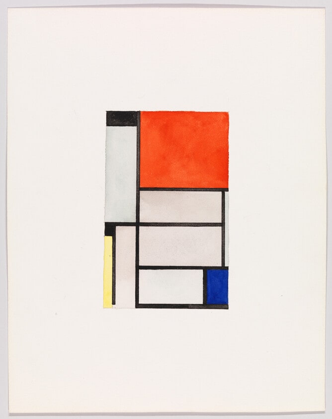 After Piet Mondrian