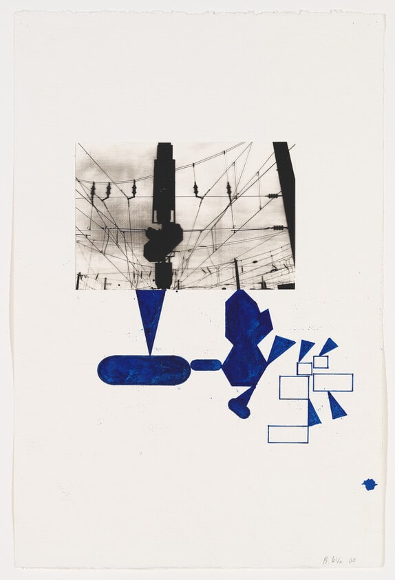 Study for Sculpture, Koln, from the series, "Connected; Disconnections-- Travel/Thought"