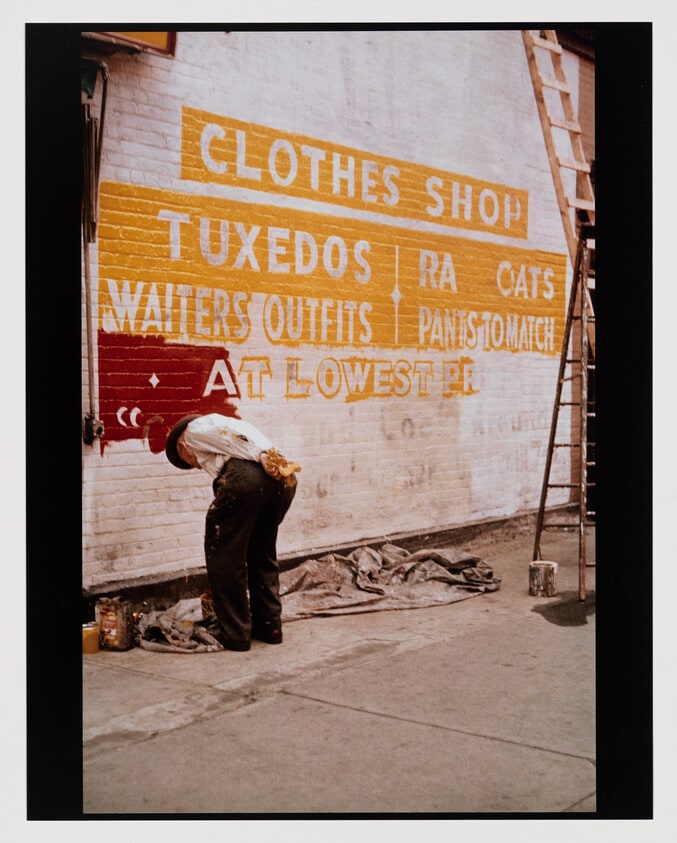 Sign Painter, New York