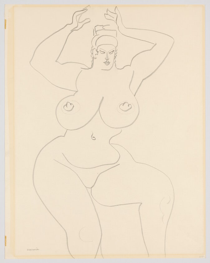 Seated Nude