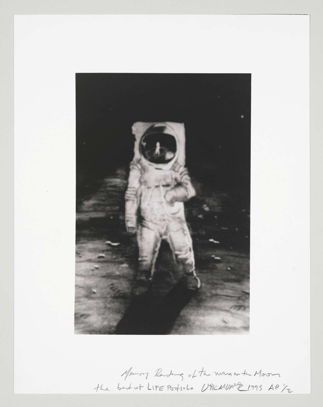 Memory Rendering of the Man on the Moon