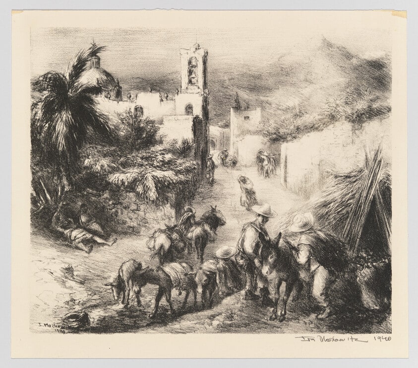 Scene in Zimapan
