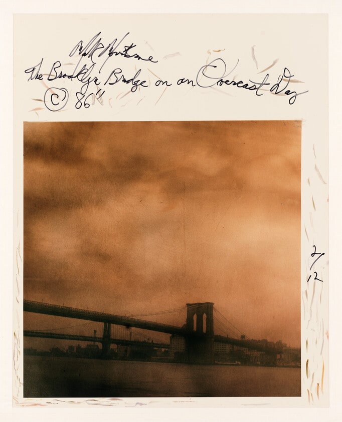 The Brooklyn Bridge on an Overcast Day