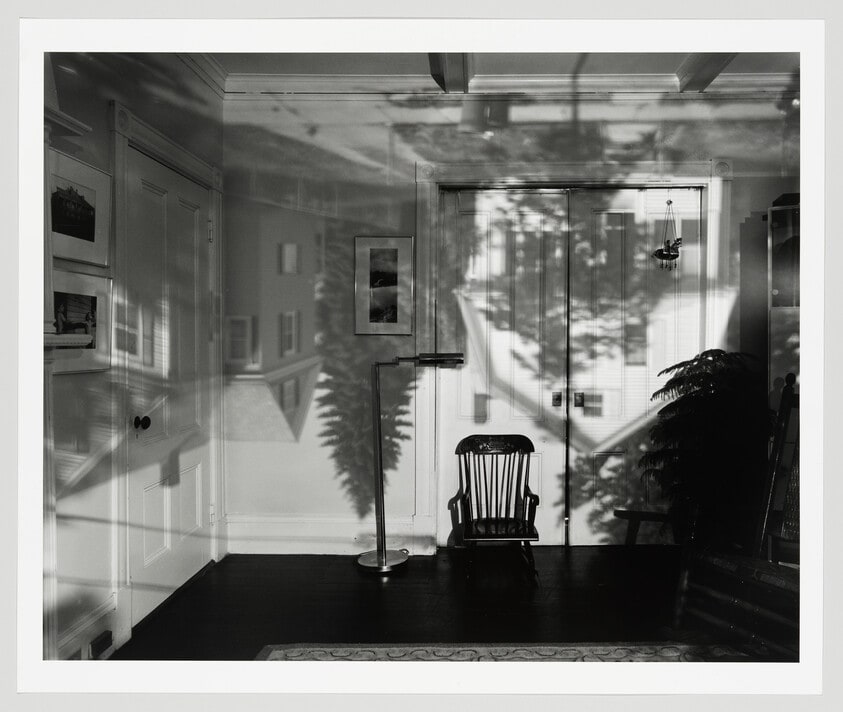Camera Obscura Image of Houses Across the Street in Our Living Room