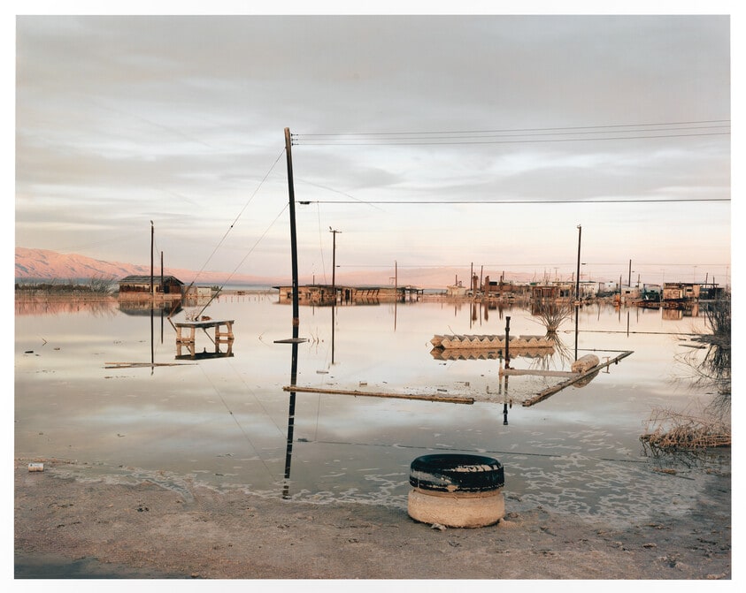 Submerge House Foundation, Salton Sea, CA