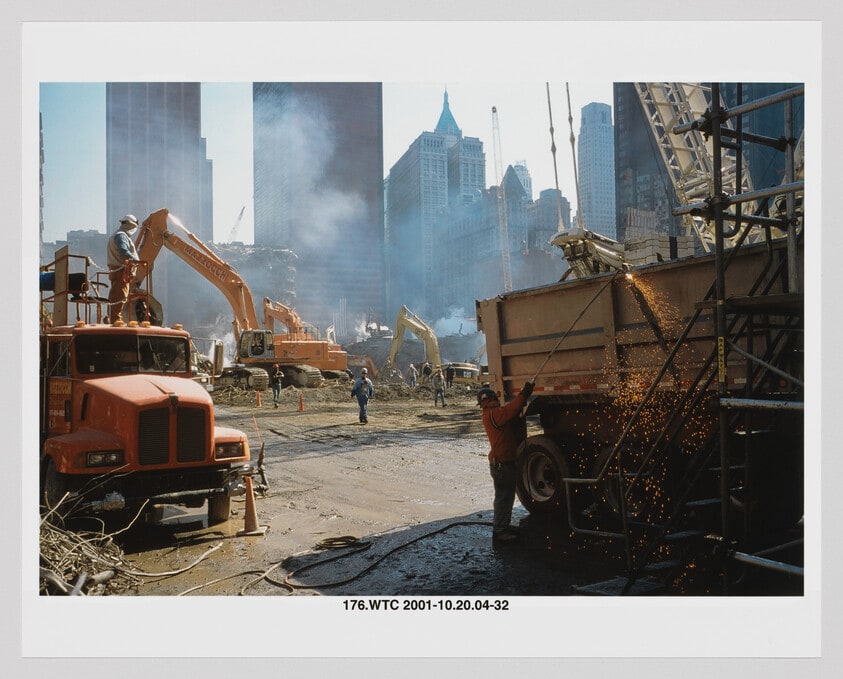 Burners Cutting Off Overhanging Debris