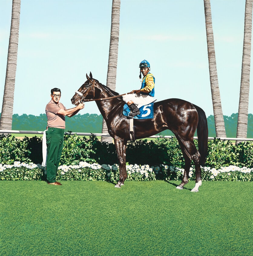 Still Life with Black Jockey