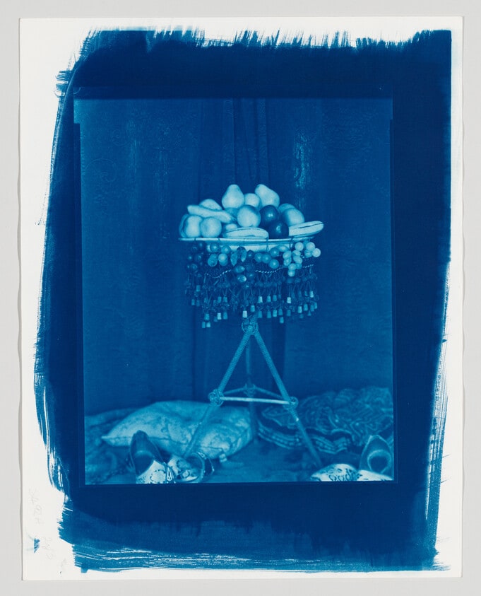 Still Life of Waxed Fruit in an Exotic Set, 1897