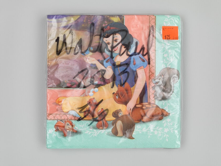 Walt Paul Store, WS, Lunch Napkins - Blue