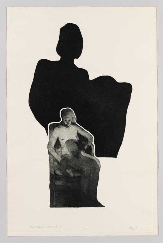 The Model, Her Shadow and Mine