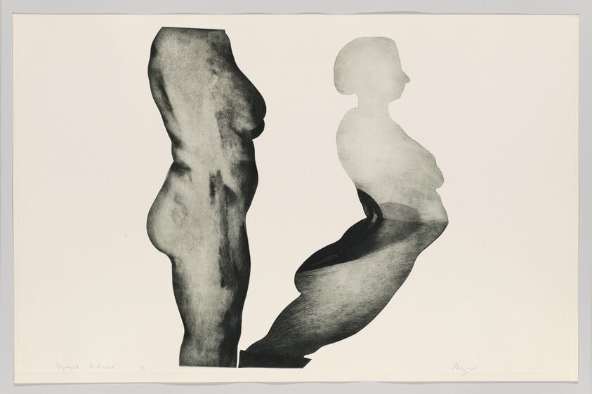 Diptych "The Model"