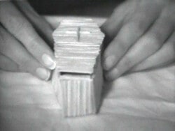 Coffin from Toothpicks