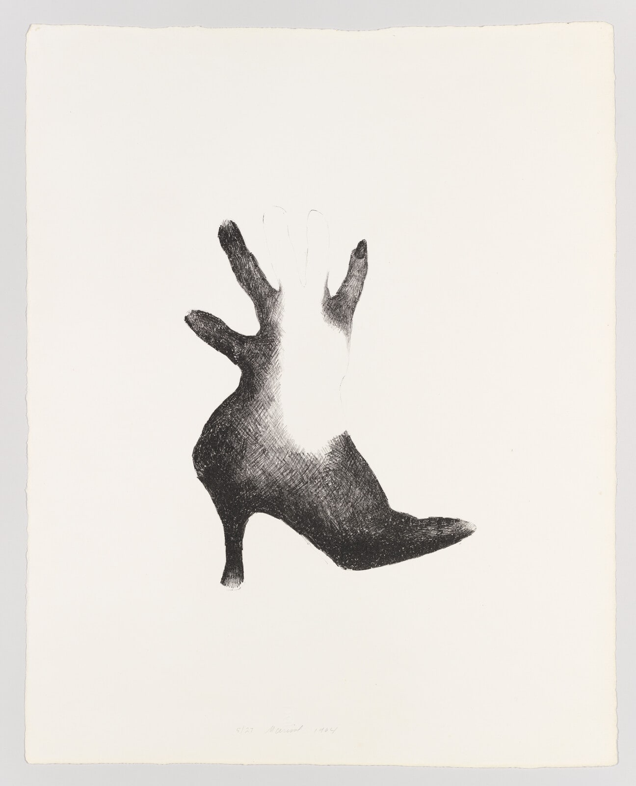 Shoe and Hand