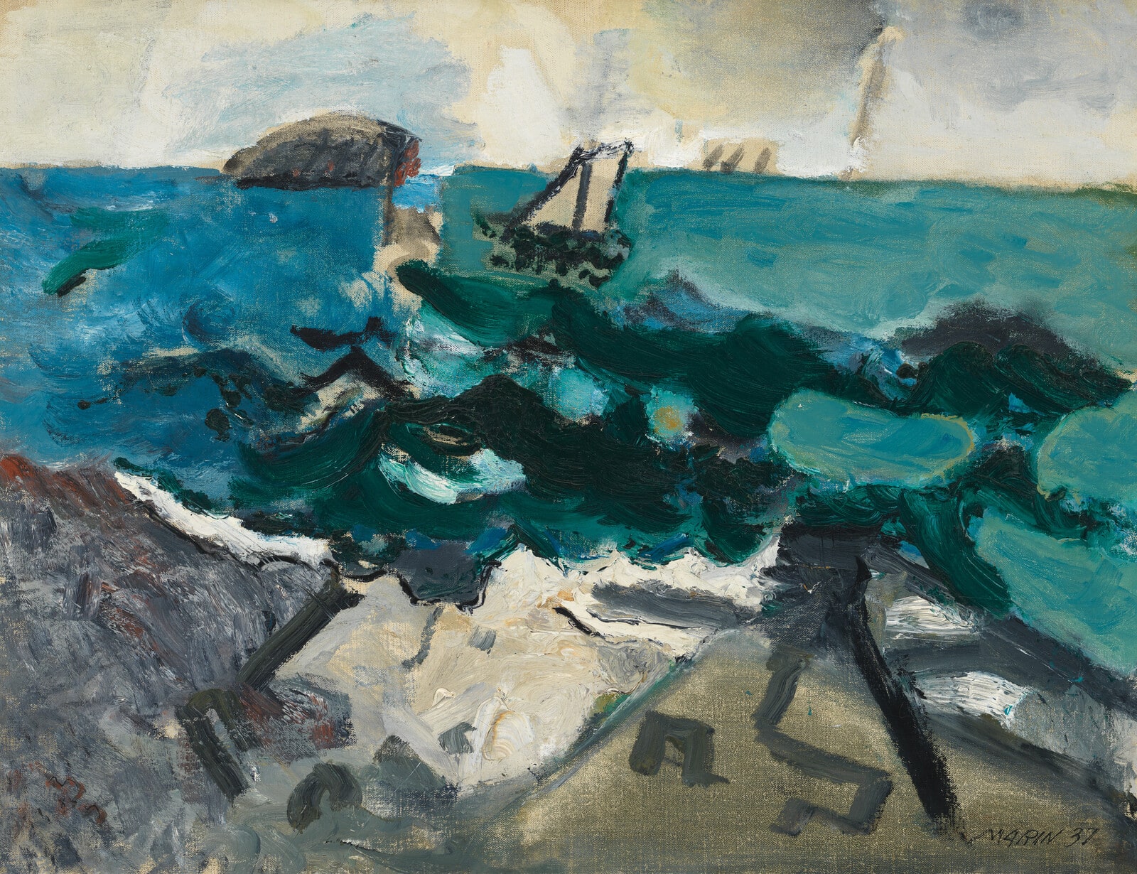 The Head of the Cape, Ladle and Boats