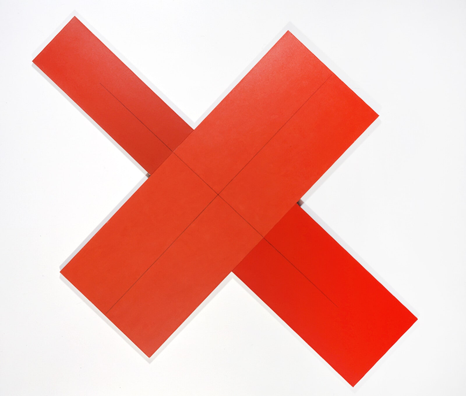 Three Red X Within X