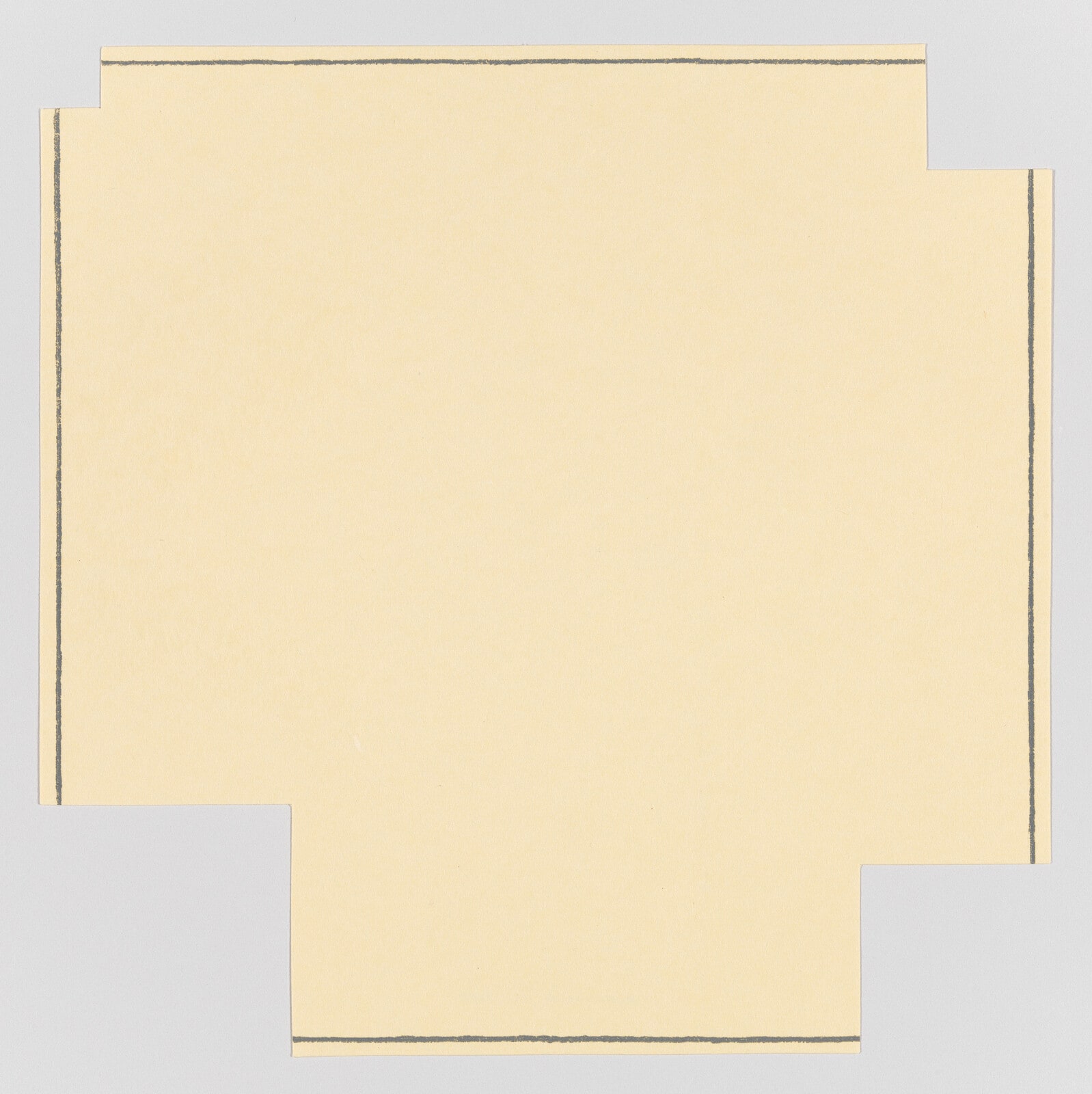 A Square With Four Squares Cut Away