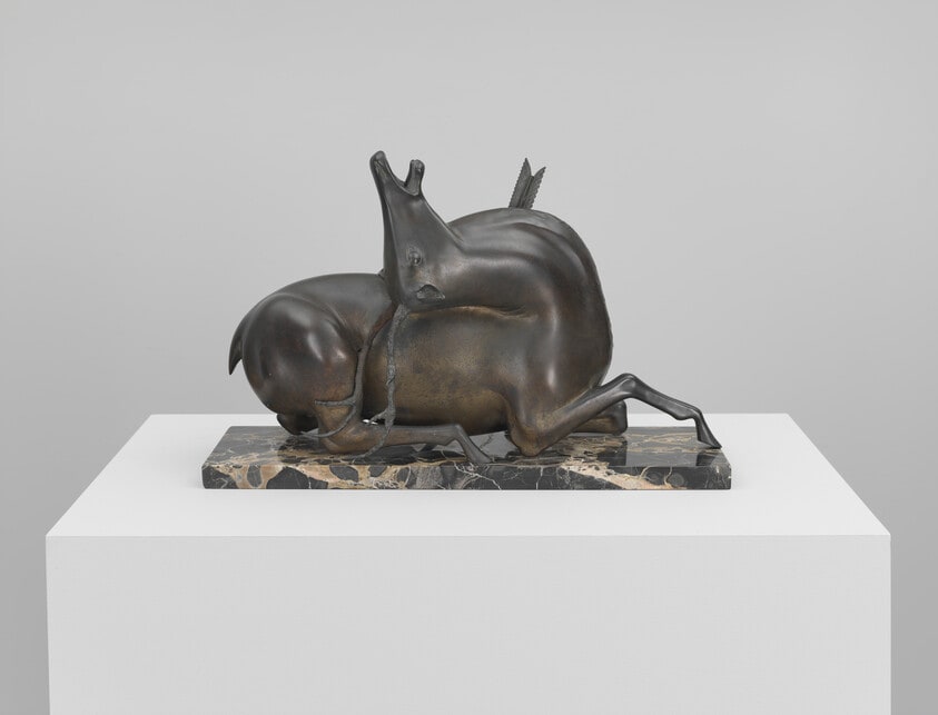 Wounded Stag