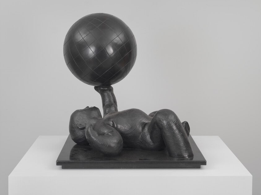 Baby and Globe
