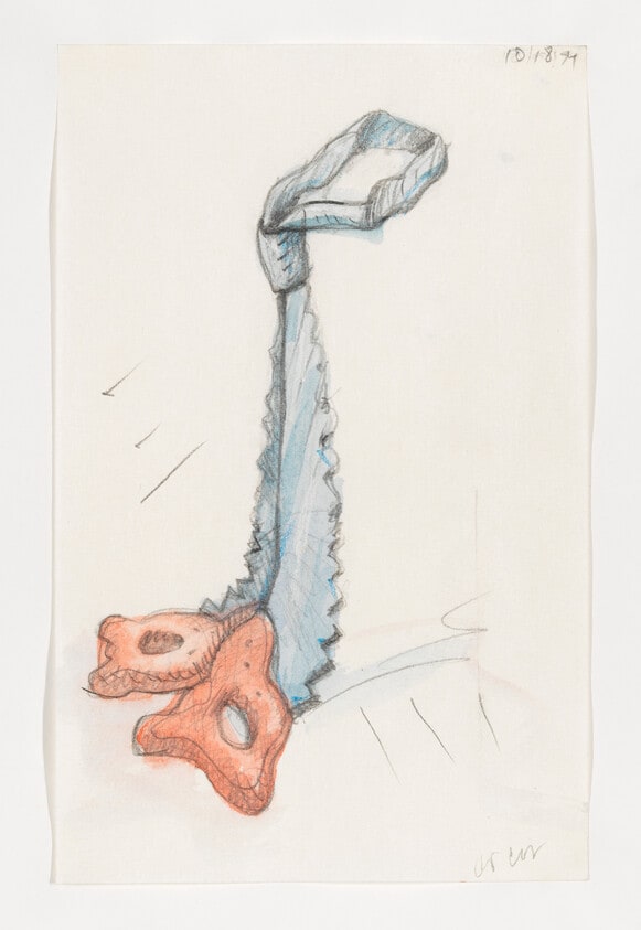 Notebook Page: Saw-Tie
