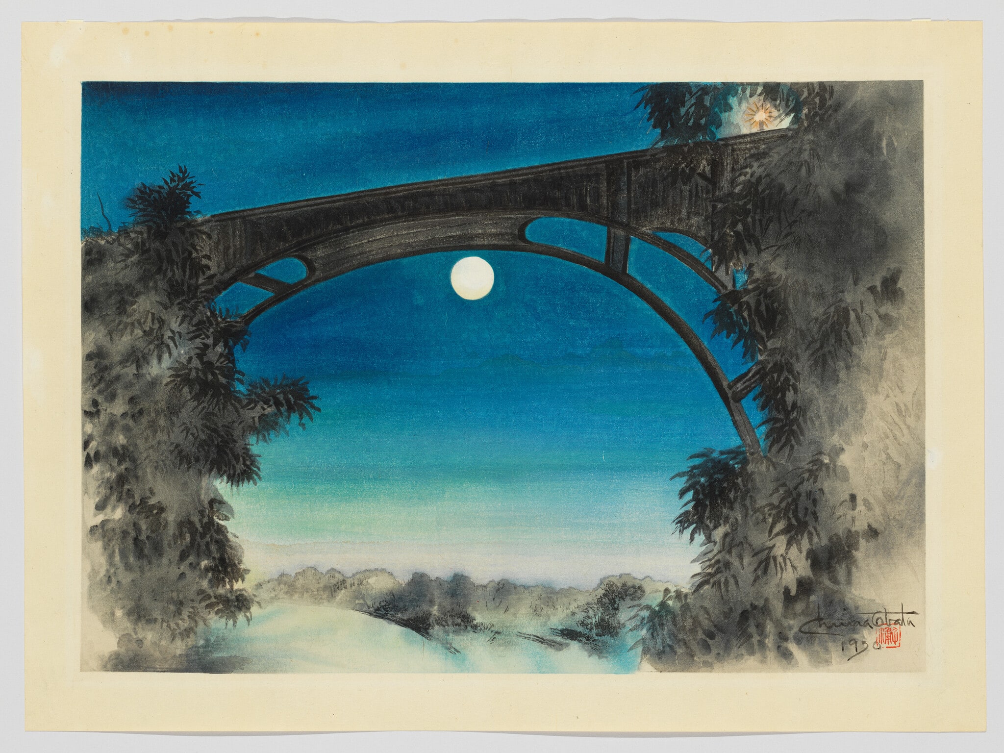 Full Moon, Pasadena, California
